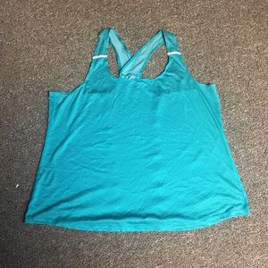 Teal Athletic Tank Top
